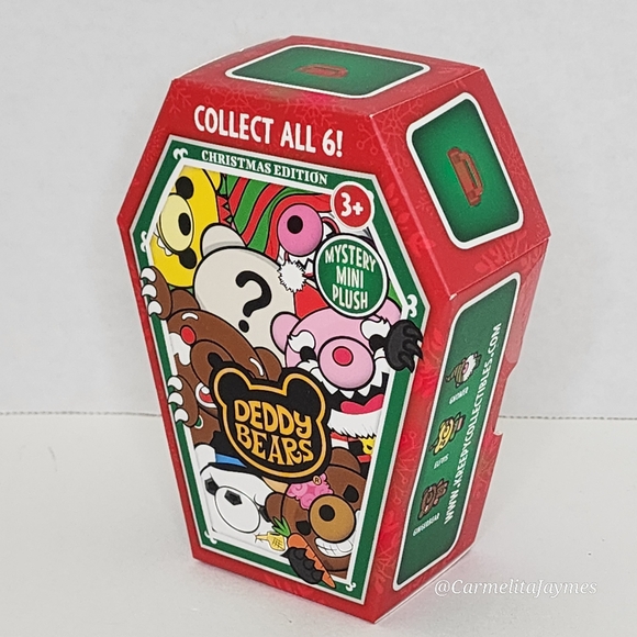 🎄 DEDDY BEARS 🐻 Christmas Edition Mystery Bears Coffin Kreepy Collectibles NIB - Picture 5 of 5
